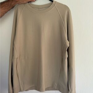 Lululemon Beige Crewneck Sweater